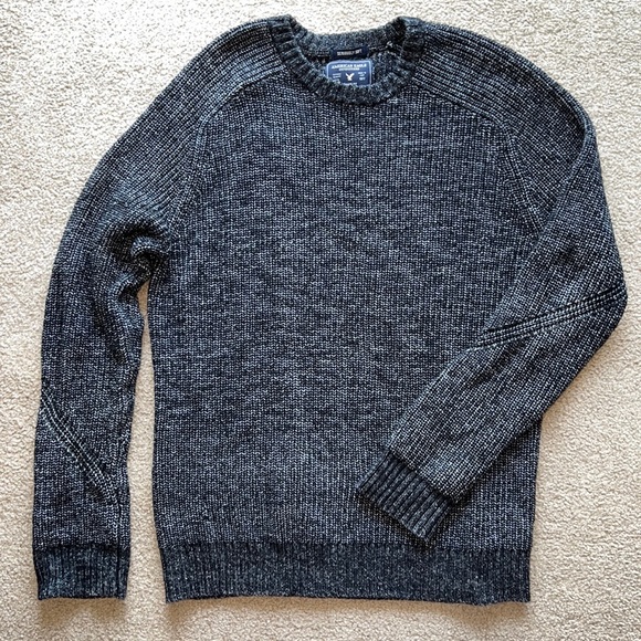 American Eagle Outfitters Sweaters - American Eagle Outfitters Men Seriously Soft Grey Crewneck Sweater fall weather